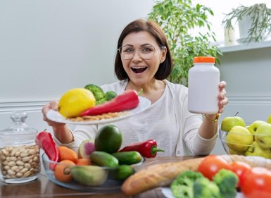Alimentação balanceada: vitaminas